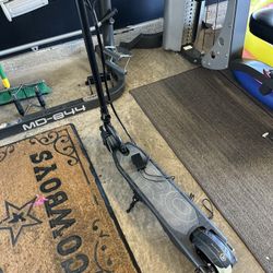 Electric scooter and charger 