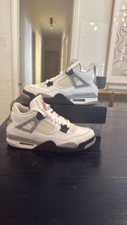 Jordan 4 cement size 9.5