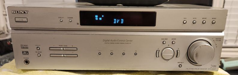 Sony STR-K660P Receiver is a vintage stereo receiver with 5.1 channels