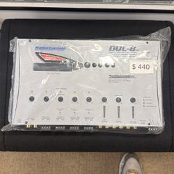 NEW AudioControl DQL-8 Digital processor with 8-channel line output converter