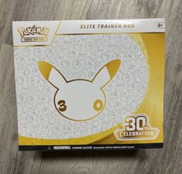 Pokemon 30th Anniversary Celebration ETB Elite Trainer Box