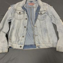 Denim Jean Jacket Size M