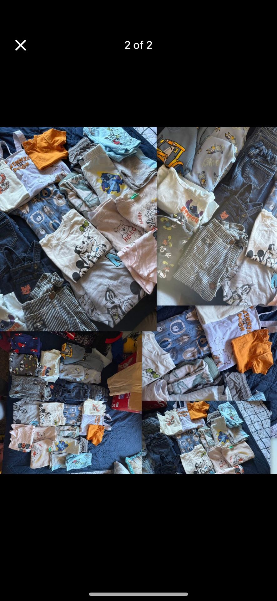 Bag Of Clothe For Toddler Boy