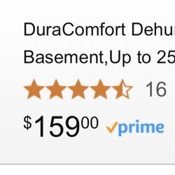 DEHUMIDIFIER NEW