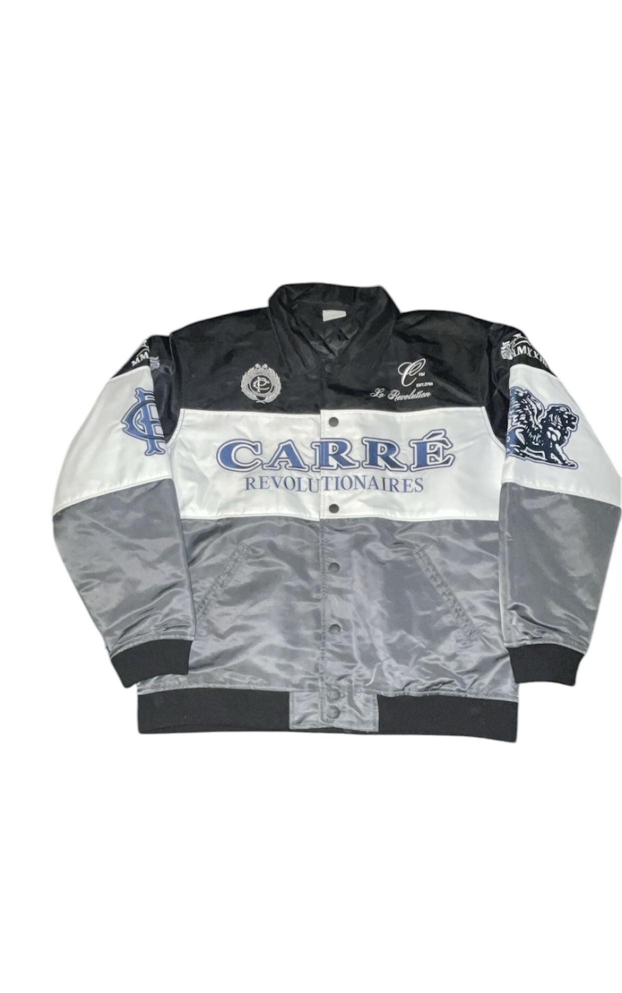 CARRE LA resolution Bomber Jacket Sz L $128 Retail New With Tags