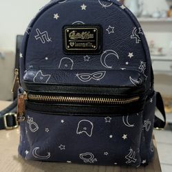 Loungefly Sailor Moon Mini Backpack AOP Blue Constellation All Over Print
