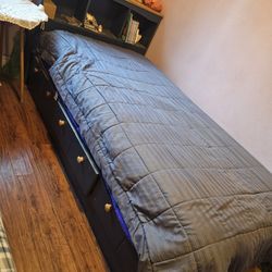 2 Wood Twin Frames Only NO MATRESS