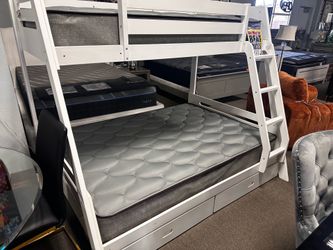 Bunk bed w/storage! $599 🩶✨