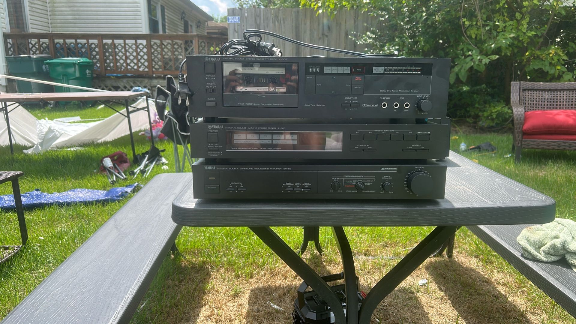 1980s Yamaha Surround Sound System