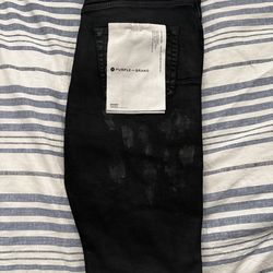 Purple Brand Jeans : Oil Splatter