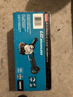 18V LT® BRUSHLESS 4-1/2" / 5" CUT-OFF / ANGLE GRINDER and 18V LXT LITHIUM-ION BATTERY AND RAPID OPTIMUM CHARGER STARTER PACK (4.0Ah)