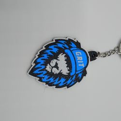 Detroit Lions Themed Keychain.