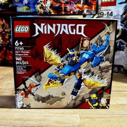 Lego Ninjago 71760 Jay's Thunder Dragon New