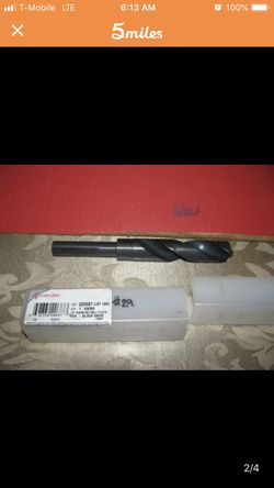 CLE-LINE C20687 Silver/Deming Drill bit , 49/64 , HSS,118 Deg