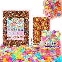 B113 Colorful Water Beads 10000 Pcs & 20,000pcs Large Mix Color Gel Balls, Water Beads