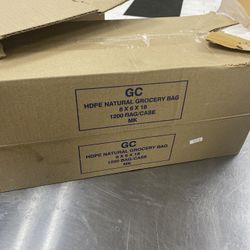 HDPE Grocery Bags 1200 Per Case