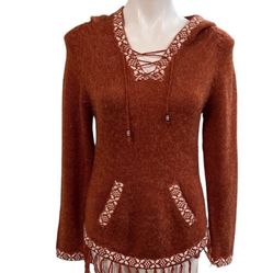 Alpaca hoody sweater