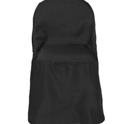 RegularBlack  Chair Covers