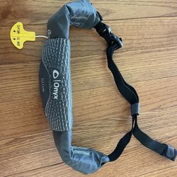 Onyx M/16 Manual Inflatable Life Belt Pack  For Boating, Kayaking,Paddleboarding