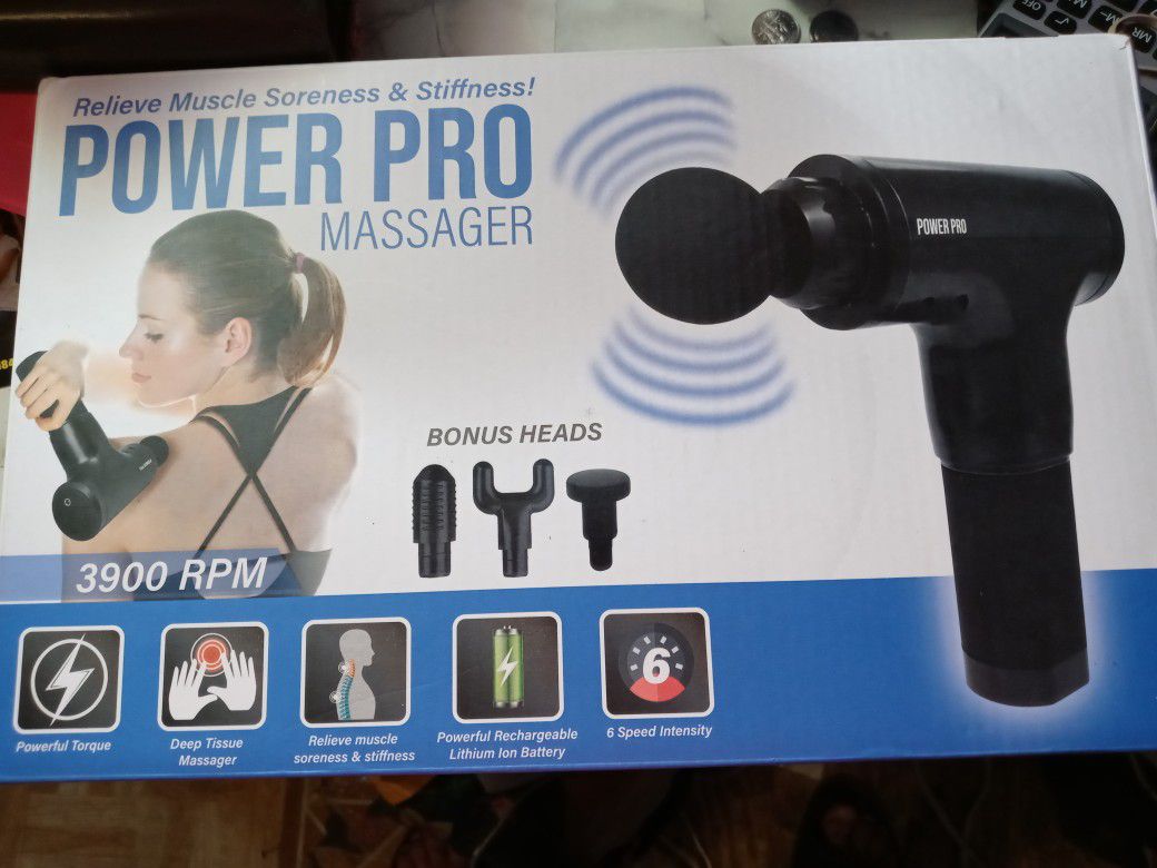 Power Pro Massager With Attachments
