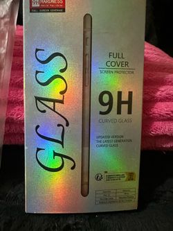 Case with glow in the dark screen protector