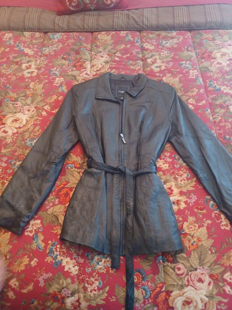 COLEBROOK & CO LEATHER JACKET