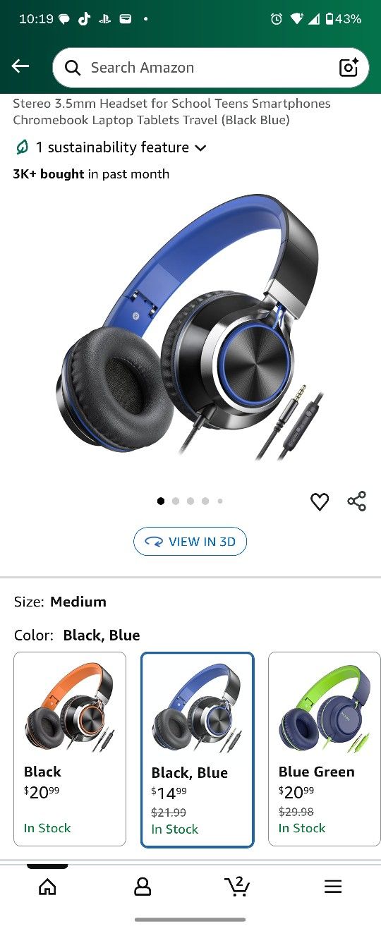 Gaming Headsets with Built in Mic 3.5mm jack