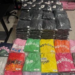 *BEST OFFER* SP5DER, DENIM TEARS, HELLSTAR, BAPE, ESSENTIALS (DM ME FOR COLOR AND SIZE)