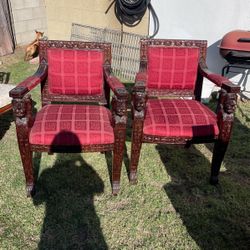 2 Antique Chairs 