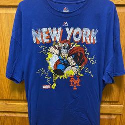 New York Mets And Thor Shirt