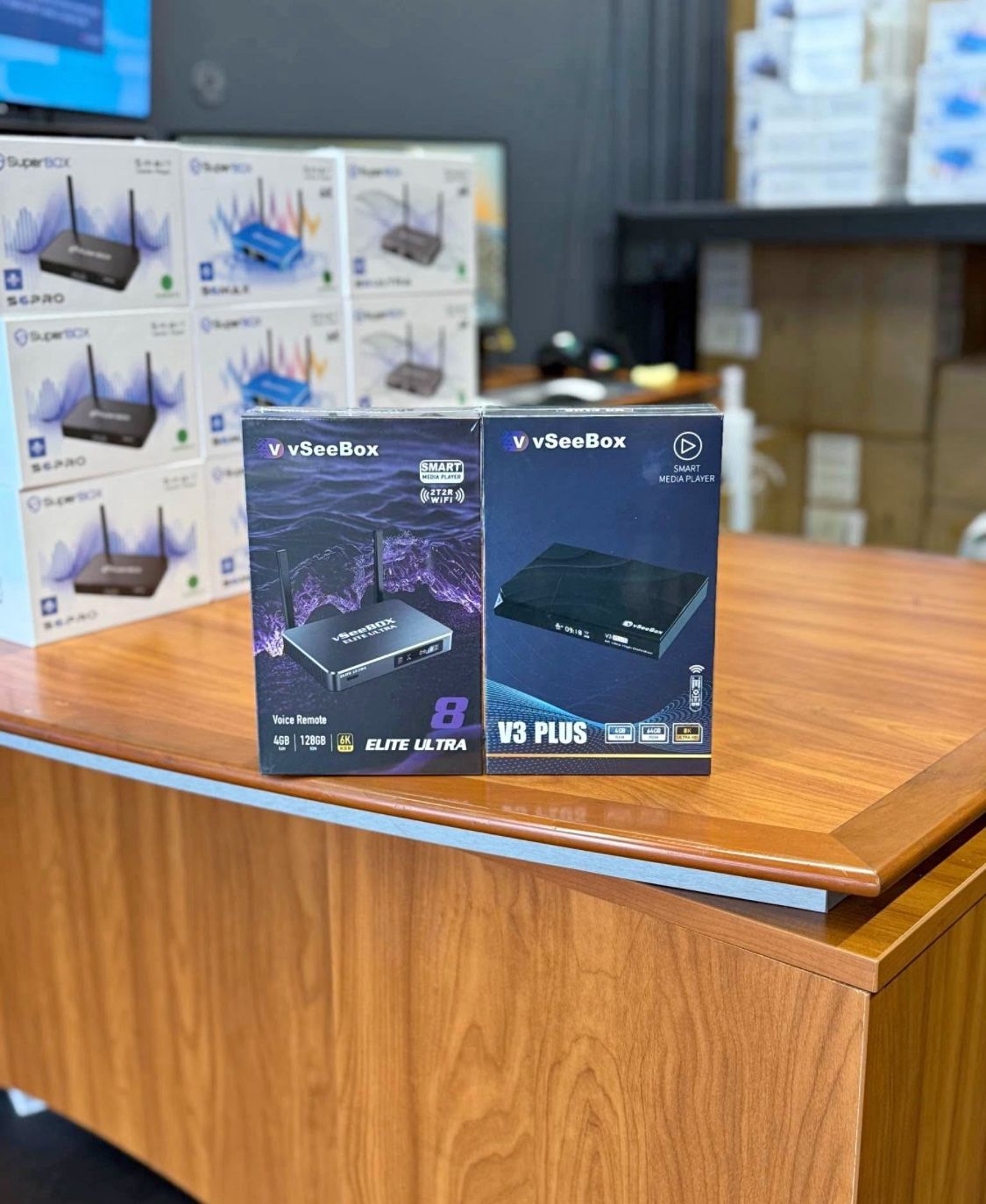 VSEEBOX V3 PLUS/ ELITE ULTRA - FULLY LOADED ‼️ 1 YEAR WARRANTY ✅