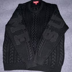 Supreme Embroidered Sweater 