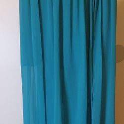Bailey Blue Teal Maxi Skirt Size S (0361)