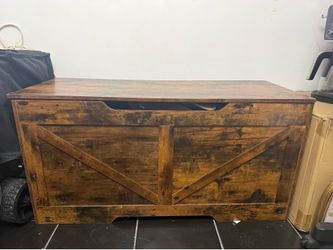 Wooden chest