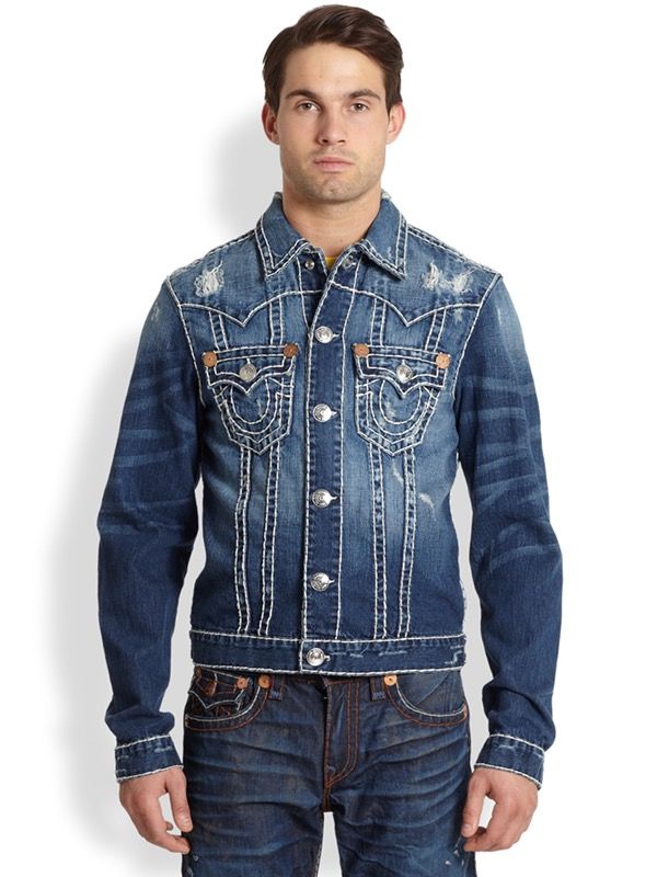 True religion jimmy store super t jacket