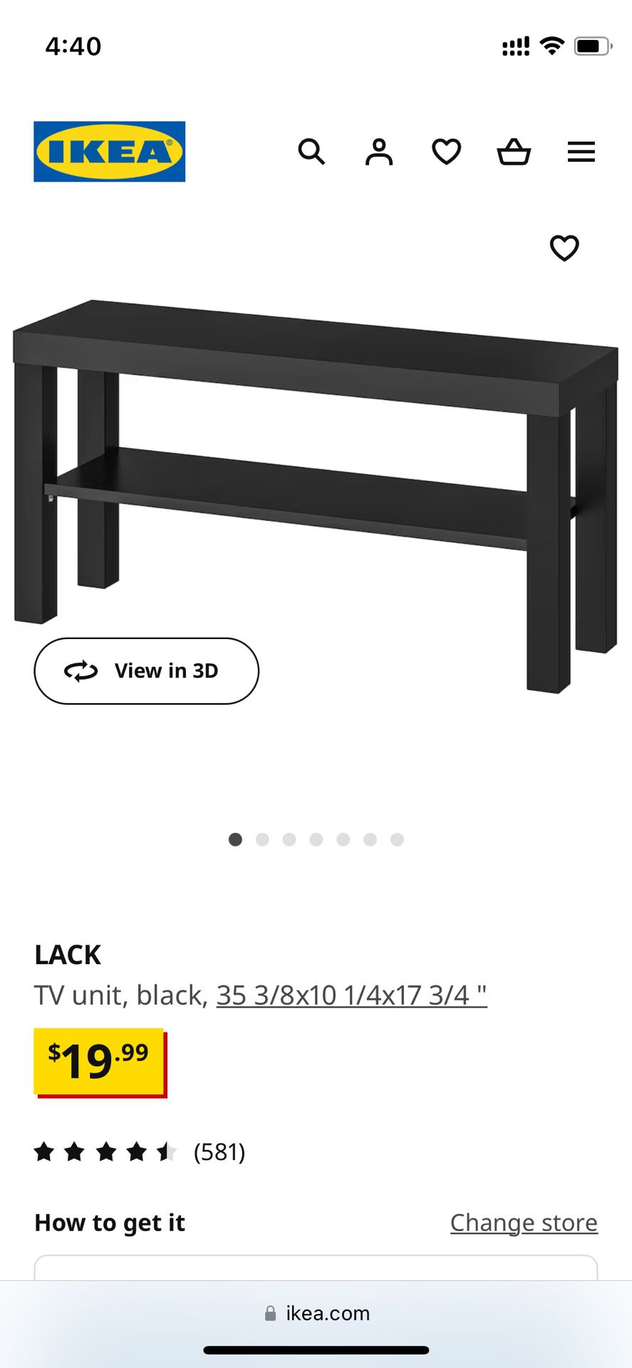 IKEA Low Table