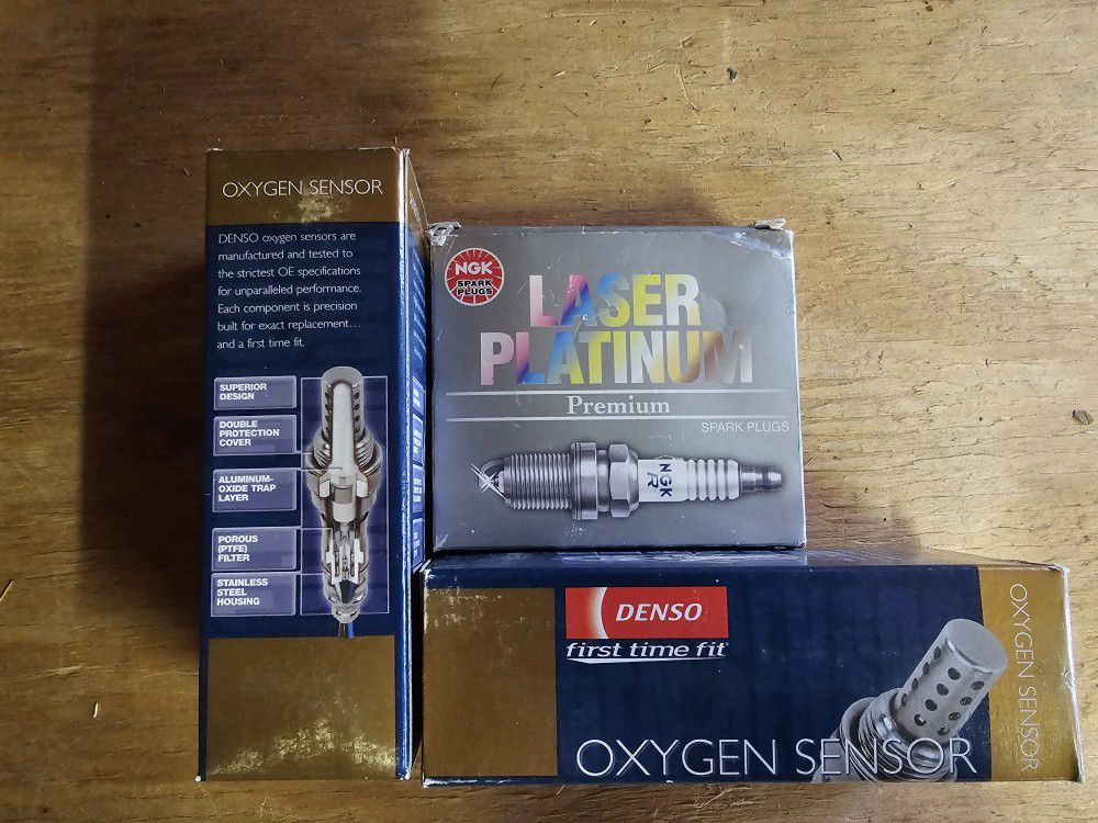 Oxygen Sensor And Spark Plugs