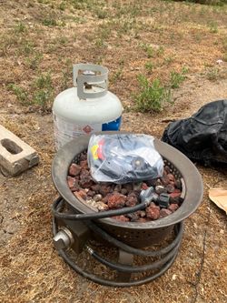 Outdoor Portable Propane Firepit