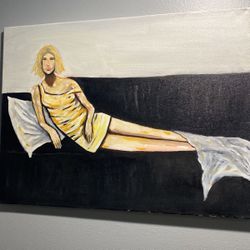 oil painting on canvas 24 x 18 only for $40