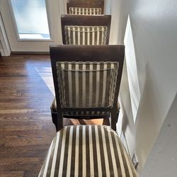 Vintage Neoclassical French Baker Furniture Chairs, Set of 4