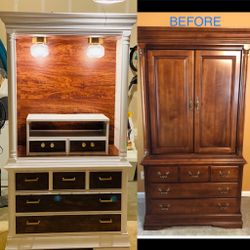 Refurbished Media Cabinet for Sale