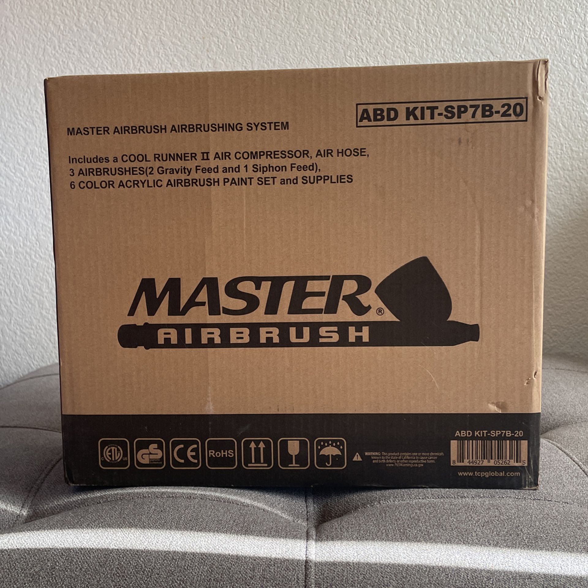 Master Airbrush Cool Runner II Dual Fan Air Compressor