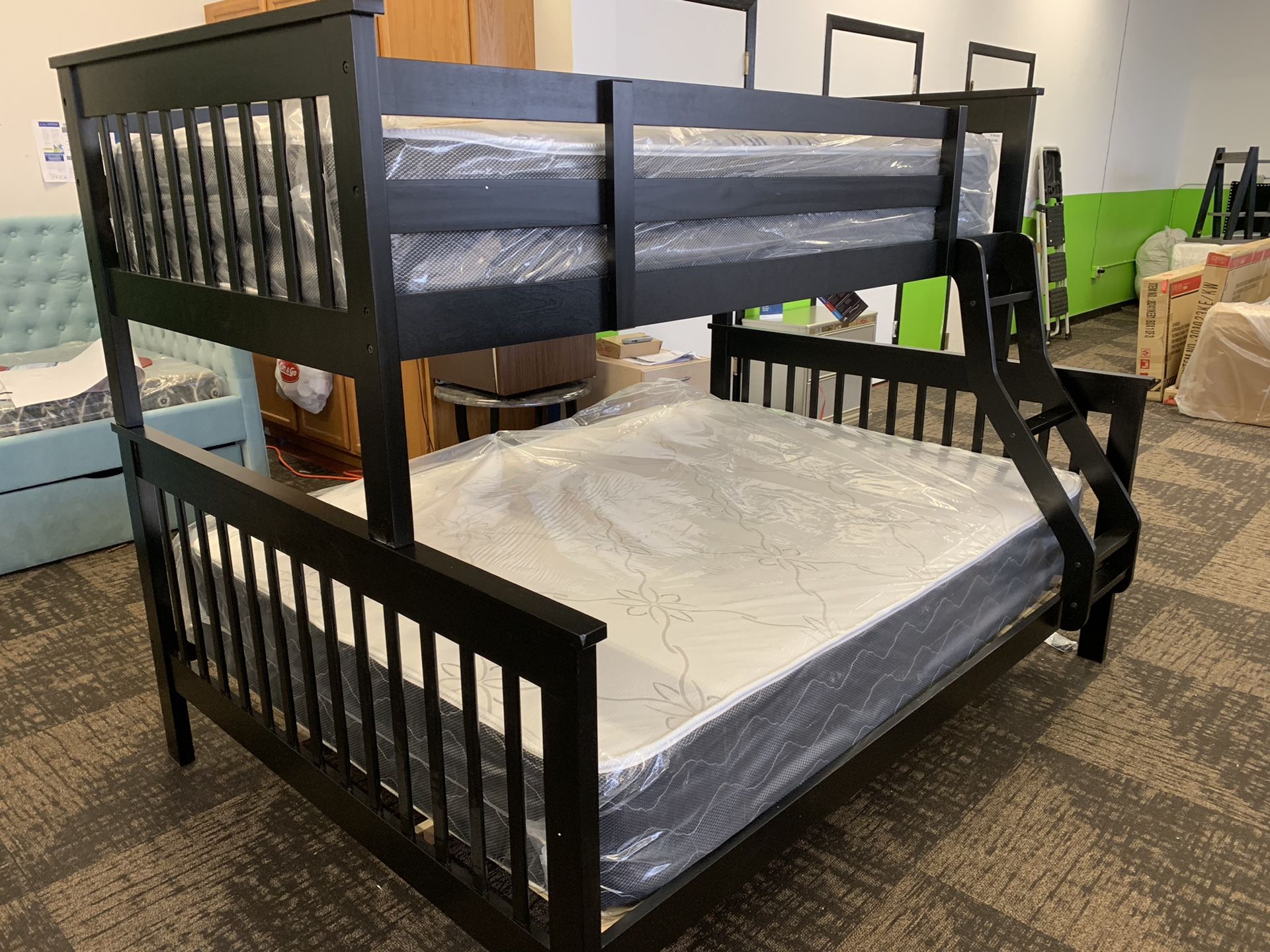 Brand new twin/full bunk bed frame