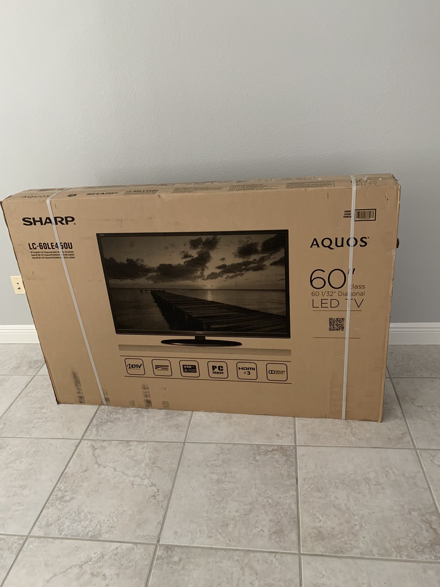 Brand new Sharp 60 inch TV