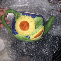 Flower Tea Pot