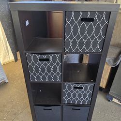 8 Cube Storage w/ Shelves - Used OBO