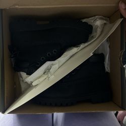 Toddler Black Timberlands 