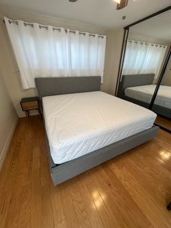 King Bed Frame & Mattress