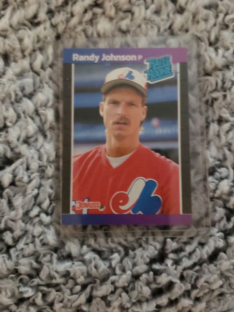Randy Johnson Rookie Baseball Card