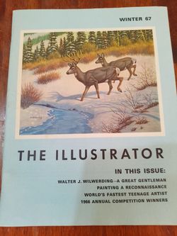 Vintage art magazine